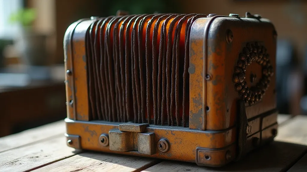 Antique accordion